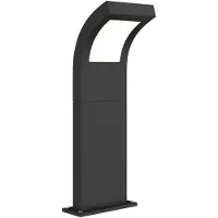 Arcchio LED Wegeleuchte Advik , schwarz, Aluminium, Modern, LED Außenleuchte