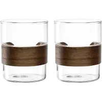 Leonardo Kaffee- und Teeglas Novo Legno 320ml (2er-Set)
