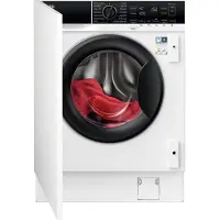 AEG Series 8000 LWR8WI7680, Frontlader, Integriert, Weiß, Links, Schwarz, Tasten, Drehregler