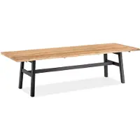 Niehoff Tavo Tisch 240x95 cm Aluminium/Teak
