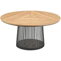 Solpuri Grid Gartentisch Aluminium Ø150 cm