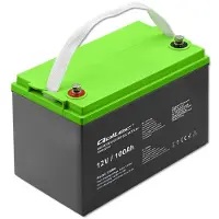 Qoltec GEL Batterie | 12V | 100Ah | 29,3kg | Wartungsfrei | Professionell | LongLife | PV, USV, Wohnmobil, Boot