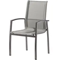 Sieger Tonga Stapelsessel Aluminium/Textilux