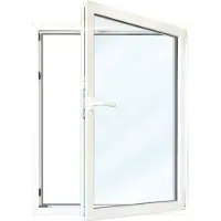 KM Meeth Balkontür, BxHxT: 90 x 200 x 7 cm, Dreifachverglasung, weiß - weiss