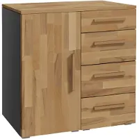 Hasena Accessoires Qunito Kommode Massivholz 90x50x85 cm - teilmontiert