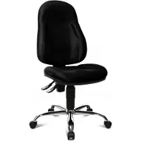 Topstar Ortho Sedis 10 Schreibtischstuhl schwarz mit Formschaum-Polsterung