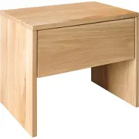 Schlafkontor Hilla Nachtkommode Eiche Massiv/1 Schubkasten