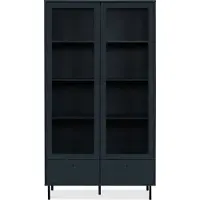 Finori Caracas 52A Vitrine/Navy Blau/Holzwerkstoff