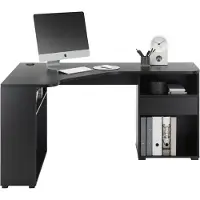 Bega Consult BC 3155 Schreibtisch Beschichtete Spanplatte schwarz