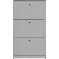 Mäusbacher Flap Schuhschrank mit 3 Klappen 60x104x16 cm
