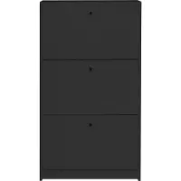 Mäusbacher Flap Schuhschrank mit 3 Klappen 60x104x16 cm