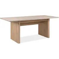 Finori Esstisch Sai | Ausziehtisch | Sandstein / Jackson Hickory