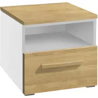 Hasena Accessoires Onia Nachttisch Massivholz 45x50x41 cm - montiert