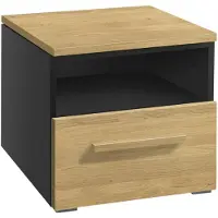 Hasena Accessoires Onia Nachttisch Massivholz 45x50x41 cm - montiert
