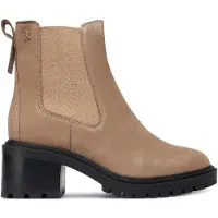 Tommy Hilfiger Stiefeletten Th Nubuck Chelsea Cleated Heel FW0FW09158 Beige