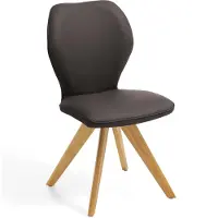 NIEHOFF SITZMÖBEL Colorado Trend-Line Design-Stuhl Eichengestell - Leder