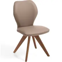 NIEHOFF SITZMÖBEL Colorado Trend-Line Design-Stuhl Gestell Wild-Nussbaum - Polyester