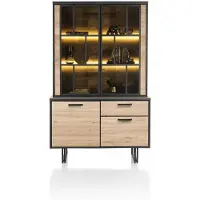 Henders & Hazel Avalon Buffet mit LED HPL/Metallgestell 206x127 cm