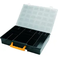 Artplast Organizer mit festen Fächern und Handlungen, 360x252x64 mm