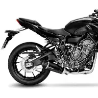 Leovince Evo Yamaha Mt-07 14361e Carbon Nicht Homologiertes Vollständiges Auspuffsystem