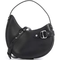 Ralph Lauren für Damen. 431980159002 Tasha kleine Crossbody-Tasche aus Leder schwarz (OSFA), Lässig