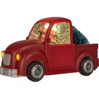 Annas collection Laterne Pick-up 22,5 x 14 cm rot (rood)