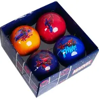 Disney Weihnachtskugeln Spider Man 4er Set ¦ mehrfarbig ¦ Kunststoff ¦ Maße (cm): B: 8,3 H: 16,5