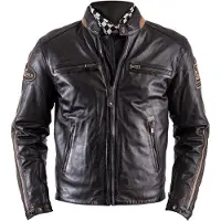 Helstons ACE Rag Motorrad Lederjacke, braun, L