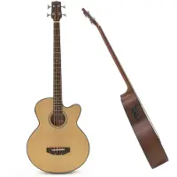 Gear4Music Elektroakustische Bassgitarre von