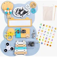 HEMMINGSEN Kids Mini Aktivitätsbrett mit Spieluhr, Babyspielzeug