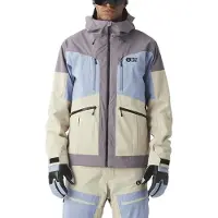 Picture Organic Clothing - Wasserfeste und atmungsaktive Skijacke - Naikoon Jkt Stonewash für Herren - Größe L - Beige