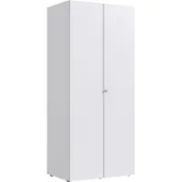 Wimex Multiraumkonzept Schrank inkl. Schloss 2 Türen Weiß Holzwerkstoff 54x80x185 cm