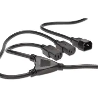 Digitus LOGON TC03NCY, 1,8 m, IEC 320, 2 x IEC 320, 250 V