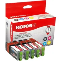 Kores G1518KIT, Foto schwarz, Foto zyan, Foto magenta, Fotogelb, Multipack