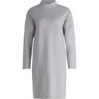 Betty Barclay Strickkleid mit Stehkragen in Light Silver Melange | Gr.: 44
