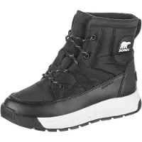 Sorel Damen Sportliche Stiefelette Whitney III Mid WP 2138491 Schwarz