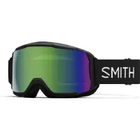 Smith Skibrille Grom Black / Green Sol-X Mirror Kinder