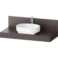 Duravit Konsole Balcoon 120x55x37cm, 1 AS, Beck. mitt, braun ma