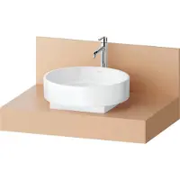 Duravit Konsole Balcoon 80x55x37cm, 1 AS Beck. mitt, Terra ma