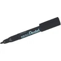 Pentel NN50 Permanentmarker Tip type Black 12 piece(s)