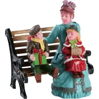 Lemax Weihnachtsfigur Sitting together (mix)