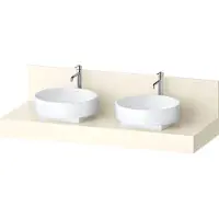 Duravit Konsole Balcoon 140x55x37cm, 2 A., Be beids., Elfenb. ma