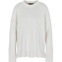 Armani Exchange für Damen. XW000760AF16552U1003 Pullover Relax off-white (S), Weiß, Lässig, Baumwolle