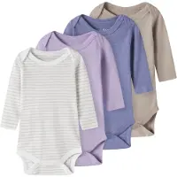 TWO SOON 4er-Pack Body in Lavender Violet | Gr.: 62