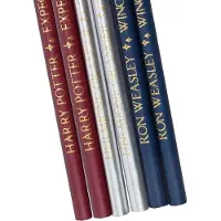 Half Moon Bay Harry Potter: Hogwarts Wands Set of 6 Pencils