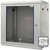 Wirewin 19/ Wandschrank, einteilig, Pro 3nd Generation, Flat-Pack, 600x450mm, hellgrau
