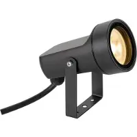 SLV BIG WHITE SYNA SHADE Erdspießleuchte, GU10, 1x max. 10 W, IP65, rund, schwarz 1008480