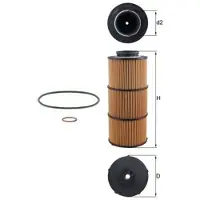 MAHLE ORIGINAL Ölfilter OX 1389D