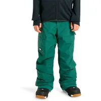 Quiksilver Snowboardhose Utility EQBTP03057 Grün Regular Fit