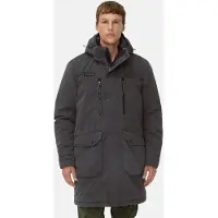 Camel active Parka mit abnehmbarer Kapuze in Schwarz | Gr.: 54